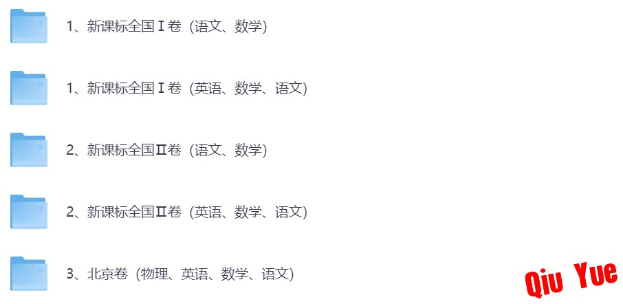 高考真题资源包 2026真题答案+成人高考资料