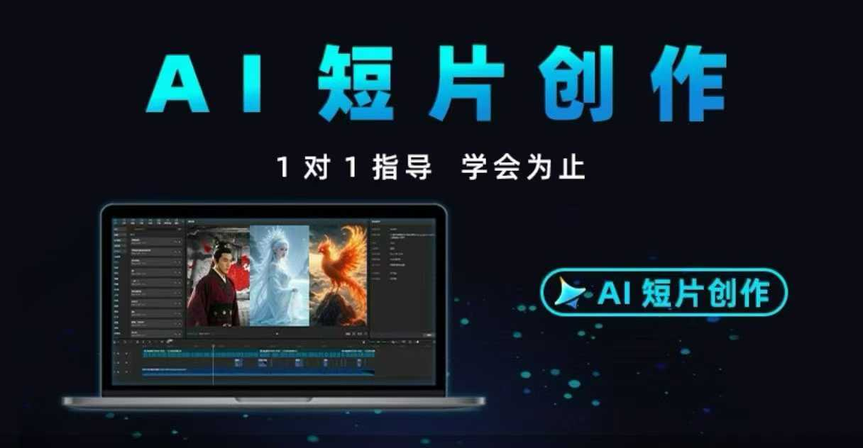 Ai短片创作1对1指导-从零基础到实战落地封面